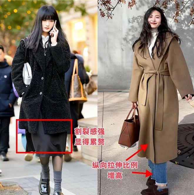 屯街头惊艳造型让你显瘦又显高！J9国际集团短靴搭配大衣！三里(图12)